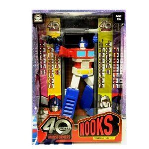 TRANSFORMERS NOOKS 40th Anniversary Built By CULTURE FLY, HASBRO NEW!